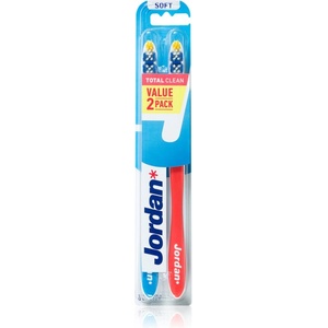 Jordan Total Clean Soft 2 pack четка за зъби 2 бр