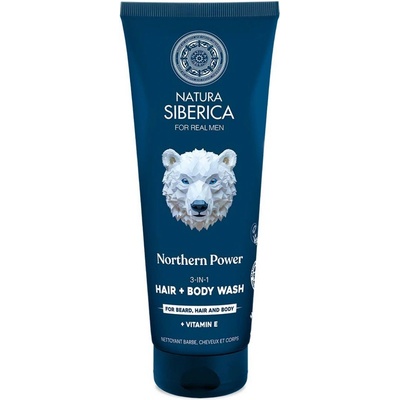 Natura Siberica For Men Arctic Wild mycí gel 200 ml