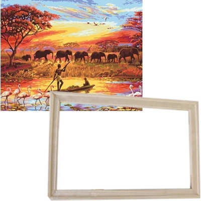 Gaira Malovanie podľa čísel Afrika