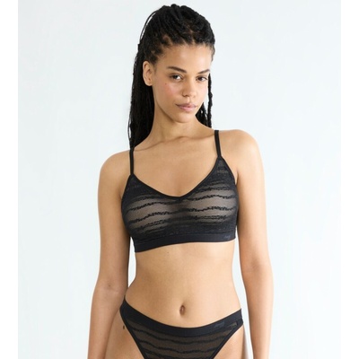 podprsenka sloggi FREE Evolve PU Lace černá