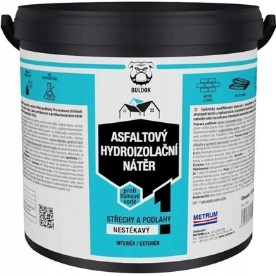 Nátěr asfaltový hydroizolační, 10kg, BULDOK