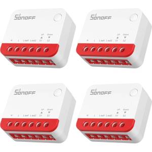 SONOFF Смарт ключ за ролетни щори Sonoff MINI-ZBRBS ZigBee (4 бр. ) (MINI-ZBRBS 4PC)