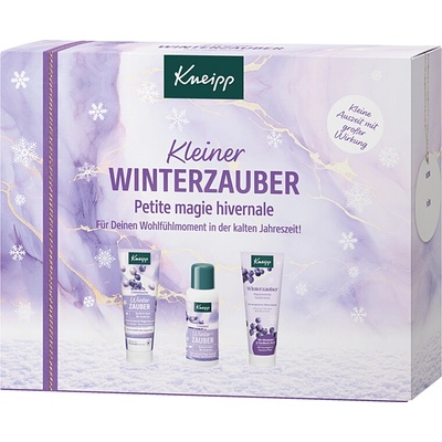 Kneipp Zimní péče sprchový gel 75 ml + pěna do koupele 100 ml + krém na ruce 75 ml dárková sada