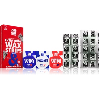 A. N. D. Beauty Wax Strips Every Body восъчни ленти за епилация за тяло 2x10 бр