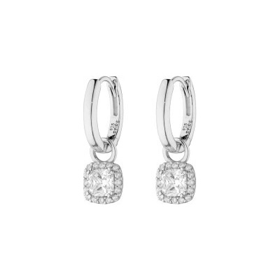 Diamonfire Luxusní stříbrné náušnice E6061