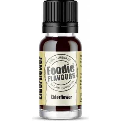 Foodie Flavours Prírodná koncentrovaná vôňa 15 ml čierny bez