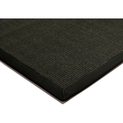 Asiatic Natural Weaves Sisal Black/Black
