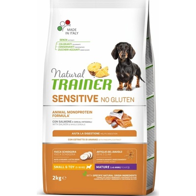 Natural Trainer Sensitive Salmon Mature Small & Toy 2 kg