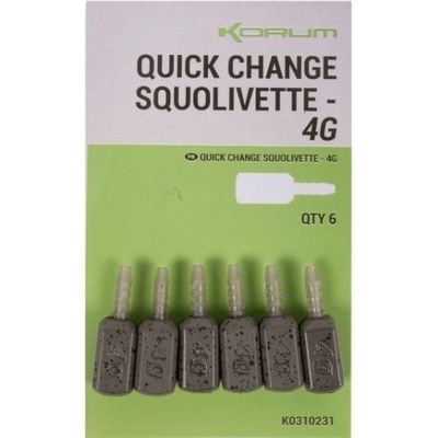 Korum Quick Change Squolivettes 4g 5ks