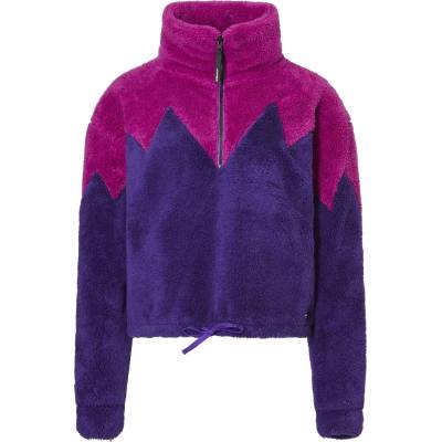 Rehall Дамски поларен пуловер Rehall Women's Lauren Fleece jumper - Raspberry Rose (105-6493-0214)