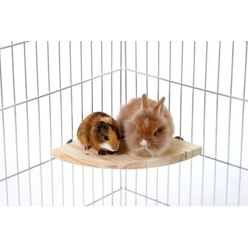 Karlie Flamingo Patro do klece dřevo rohové 14 x 14 x 1,8cm