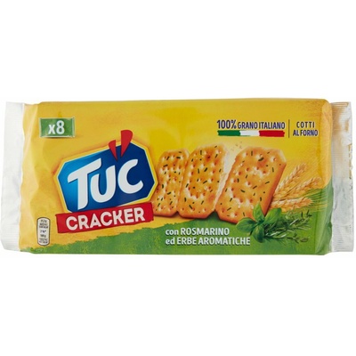 Tuc krekry rozmarín a bylinky 8x31,25g