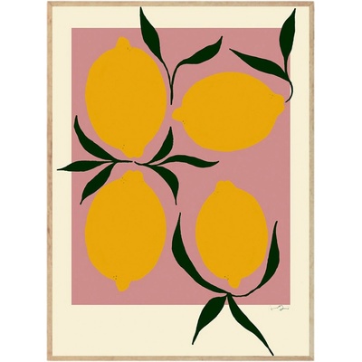 The Poster Club Plakát Pink Lemon, Anna Mörner, 30 x 40,