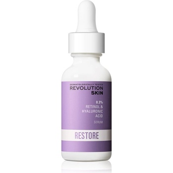 Revolution Beauty Retinol 0.3% ретинолов серум против бръчки с хиалуронова киселина 30ml