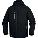 Delta Plus Delta eole2 / Мъжко водоустойчиво софтшел яке 3 в 1 - черно xxxl (eole2no3x)