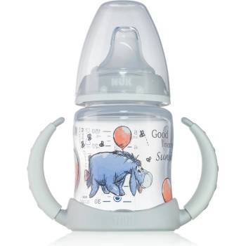 Nuk First Choice + Winnie The Pooh бебешко шише с контрол на температурата 150ml