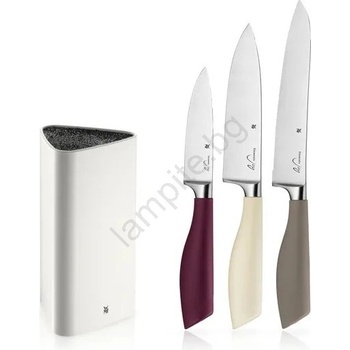 WMF - Комплект от 4 кухненски ножа с поставка elements (gs0960)