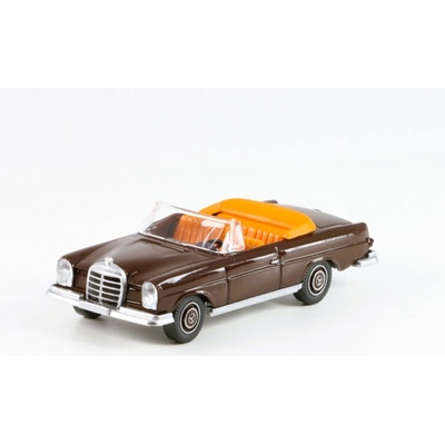 Mercedes-Benz 280 SE Cabriolet hnědá Wiking 1:87