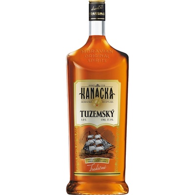 Hanácká Tuzemský 37,5% 1 l (holá láhev)