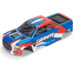 Arrma каросерия синя/червена: Grom Granite