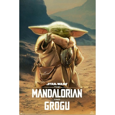 Plagát, Obraz - Star Wars: The Mandalorian and Grogu - Grogu, 61 × 91.5 cm