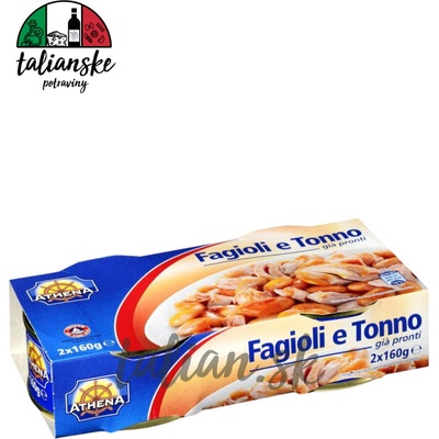 Athena Tuniak s fazuľkou 2 x 160 g