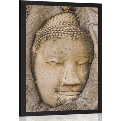 Plakát Buddhův posvátný fíkovník - 60x90 silver