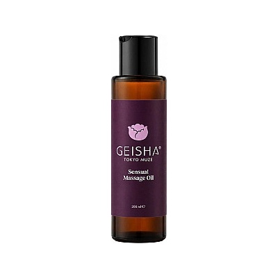Geisha Sensual Massage Oil Tokyo Muze 200 ml zmyselný masážny olej