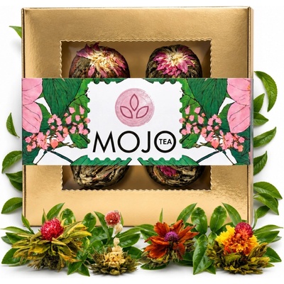 MOJO TEA Súprava kvitnúcich čajov 9 ks