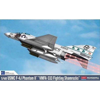 Academy Model Kit lietadlo 12356 USMC F4J Phantom II VMFA333 Fighting Shamrocks 1:48