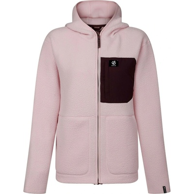 Dare 2b Womens Firn Hooded Borg ružová