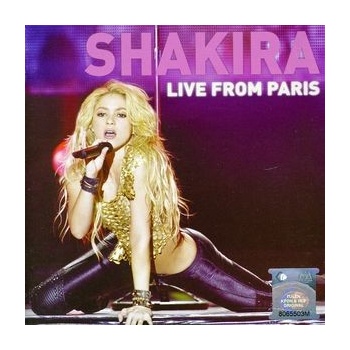 SHAKIRA: LIVE FROM PARIS CD
