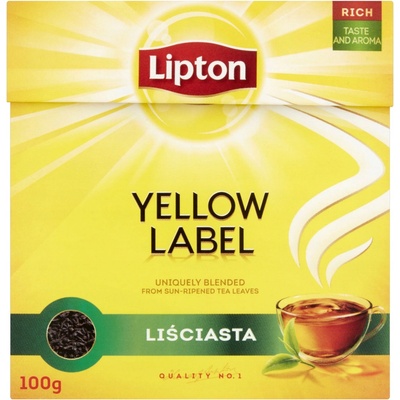 Lipton Yellow label čierny čaj 50 x 2 g