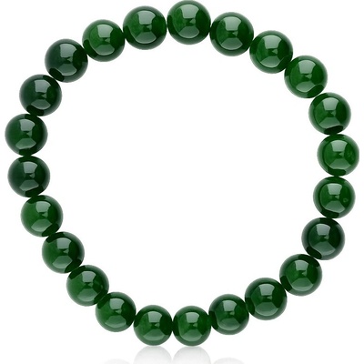 Jantario Korálkový náramok Jadeit 8 mm 106099
