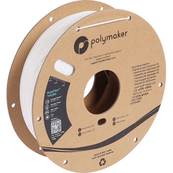 Polymaker PolyFlex TPU90 Бял - 1, 75 mm (PD02002)