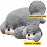 LEAN Toys Plush Mascot Cuddly Toy Large Grey Seal 29cm