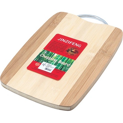 ДЪСКА БАМБУК 32Х22Х1.7СМ. С ЖЕЛЯЗНА ДРЪЖКА (2-21228)