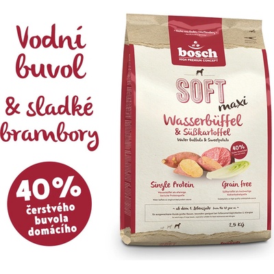 Bosch Soft Maxi Water Buffalo & Sweet Potato 2,5 kg