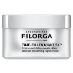 Filorga Time-Filler Night 5XP Wrinkle Smoothing Night Cream Мултикоригиращ нощен крем против бръчки 50 ml