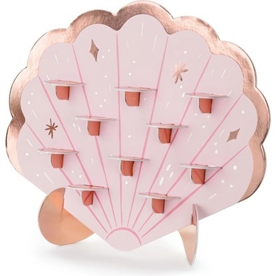 Party Deco Стена за Шотове - Морска Раковина