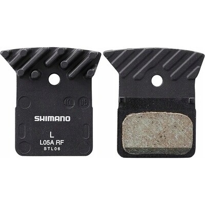 Shimano brzdové doštičky L05A-RF, živicové s chladičom, OEM
