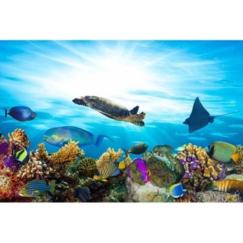 DIMEX ART s. r. o Флизелинов фототапет риби в океана 375 x 250 см