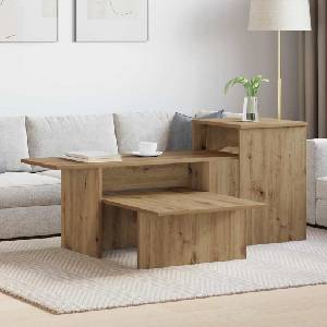 vidaXL Конзолна маса Дъб 91, 5 x 35 x 38, 5 см Инженерна дървесина (891167)