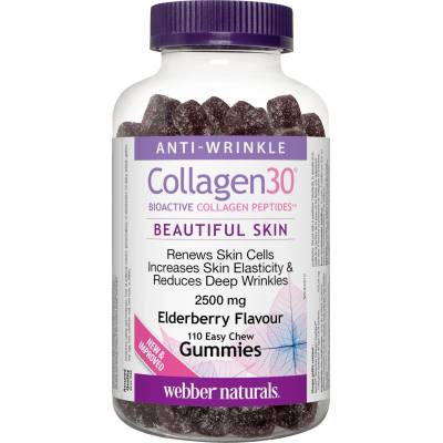 Webber Naturals Collagen30 Bioactive Collagen Peptides, 110 желирани таблетки, Webber Naturals