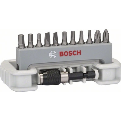 Sada šroubovacích bitů BOSCH 11 dílná PH2. PZ2. T10. T15. T20. T25. S0,6x4,5. S0,8x5,5. HEX3. HEX4. HEX5. 25 mm