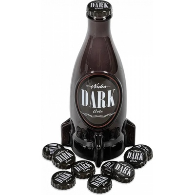 Gaya Entertainment Replika Fallout - Nuka Cola Dark Glass with Caps