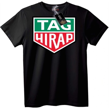 NOONEBRAND Тениска TAG HIRAP - 2XL, Black