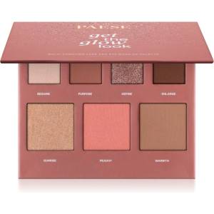 Paese Get The Glow Look Face And Eye Make-up Palette мултифункционална палитра за лице и очи 16 гр