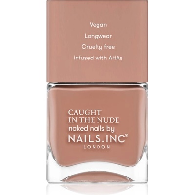 Nails Inc. Nails Inc. Caught in the nude лак за нокти цвят Turks and caicos beach 14ml