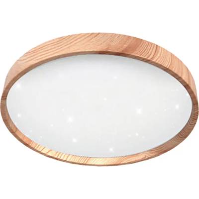 Led ПЛАФОН 15270lw lidia ЗВЕЗДЕН ЕФЕКТ 12w 4000k Ø265мм СВ. ДЪРВО (it 15270 lw)